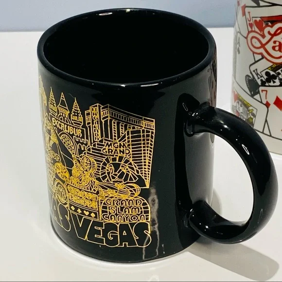 Las Vegas Vintage Cool Mugs Set Of 2 - Picture 4 of 15